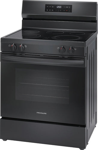 Frigidaire 30 Electric Range with Steam Clean (30, Black)