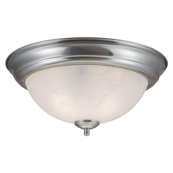 Design House Millbridge Ceiling Light in Satin Nickel, 2-Light