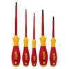 Wiha Tools 5 Piece Insulated SoftFinish Screwdriver Set